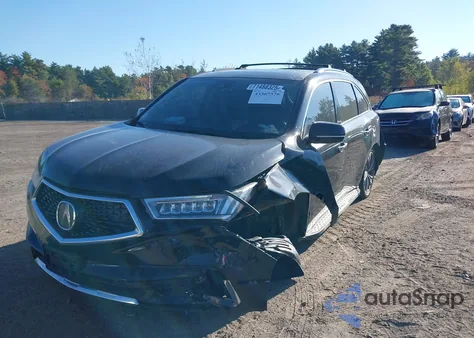2017 Acura Mdx Technology Package from USA, damaged, VIN 5FRYD4H52HB039666